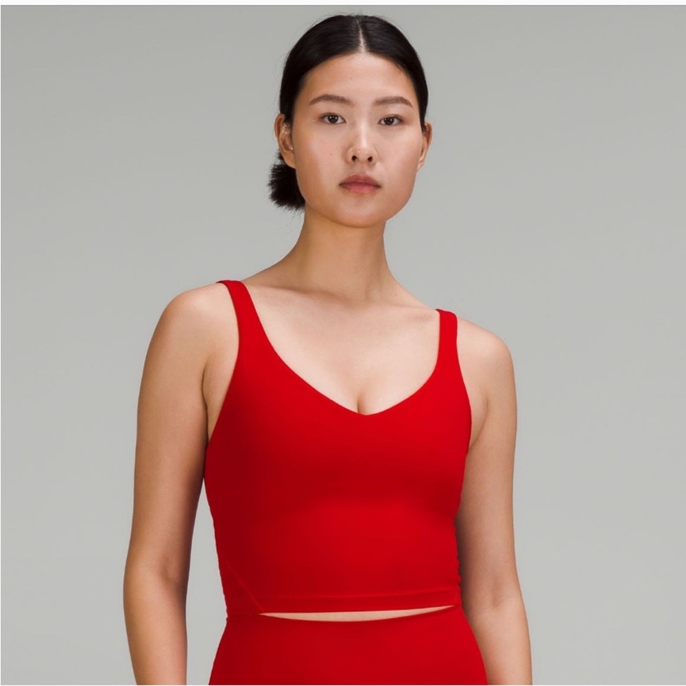 NWT Lululemon- Align Tank- Dark Red - CNY Chinese New Year- size 8
